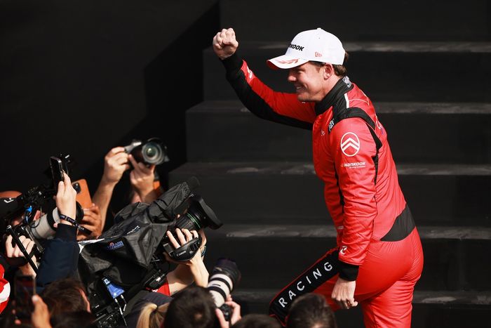 Race winner Nick Cassidy, Citroen Racing 