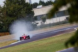 Sebastian Vettel, Ferrari tests the 2017 spec Pirelli