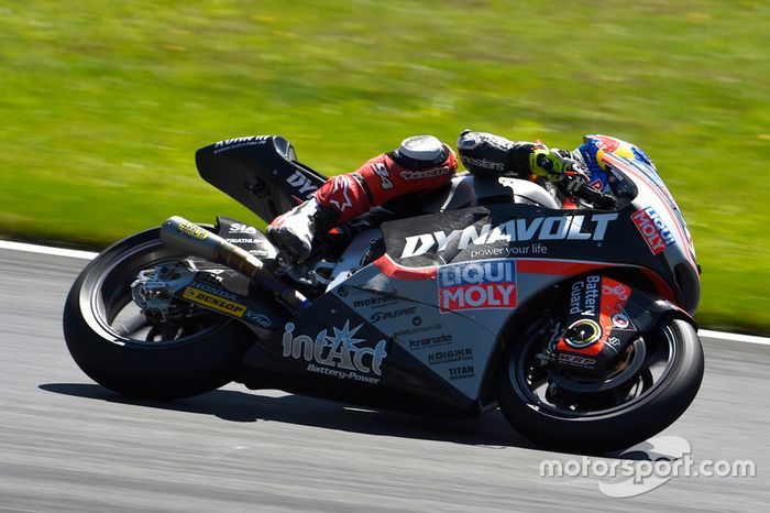 Jonas Folger, Dynavolt Intact GP, Kalex después del choque