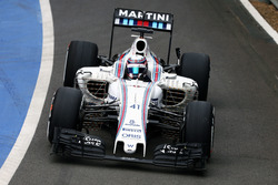 Alex Lynn, Williams FW38 Piloto de desarrollo