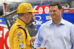 Kyle Busch, Joe Gibbs Racing Toyota, Steve O'Donnell