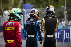 Лукас ди Грасси, ABT Schaeffler Audi Sport, Себастьен Буэми, Renault e.Dams, и Жан-Эрик Вернь, Techeetah