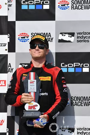 Podium: third place Patrick Long, Wright Motorsports