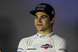 Lance Stroll, Williams in the Press Conference