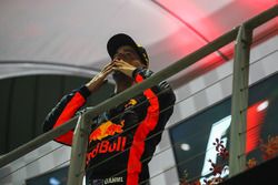 Podium: second place Daniel Ricciardo, Red Bull Racing