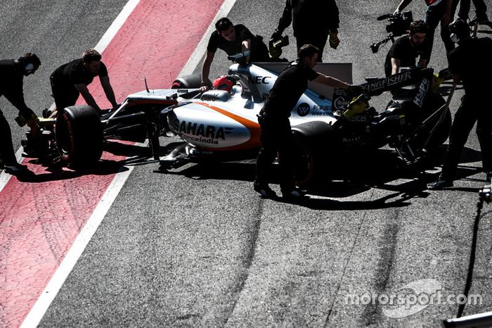 Esteban Ocon, Sahara Force India F1 VJM10