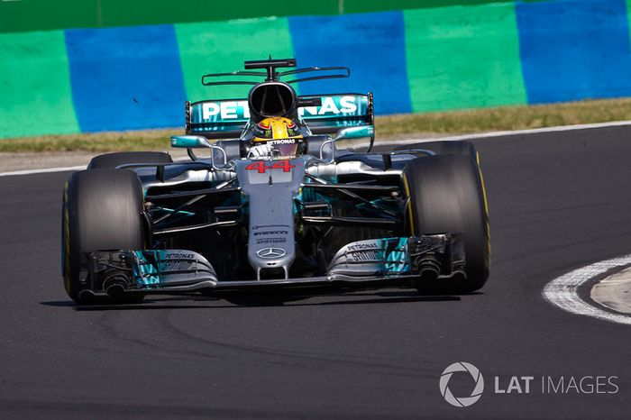  Lewis Hamilton, Mercedes AMG F1 W08