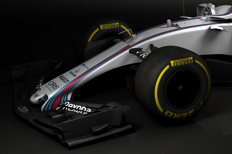 Williams FW40, ala anteriore