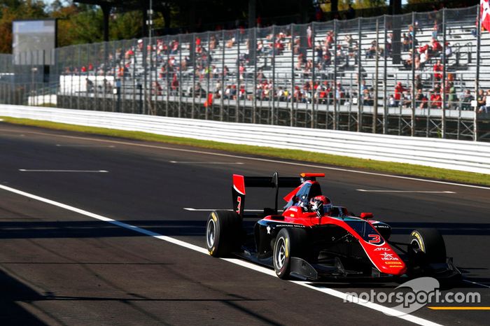 El ganador George Russell, ART Grand Prix