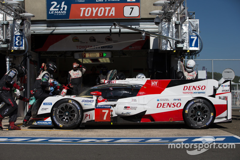 #7 Toyota Gazoo Racing Toyota TS050 Hybrid: Mike Conway, Kamui Kobayashi, Stéphane Sarrazin