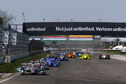 Arrancada: Will Power, Team Penske Chevrolet líder
