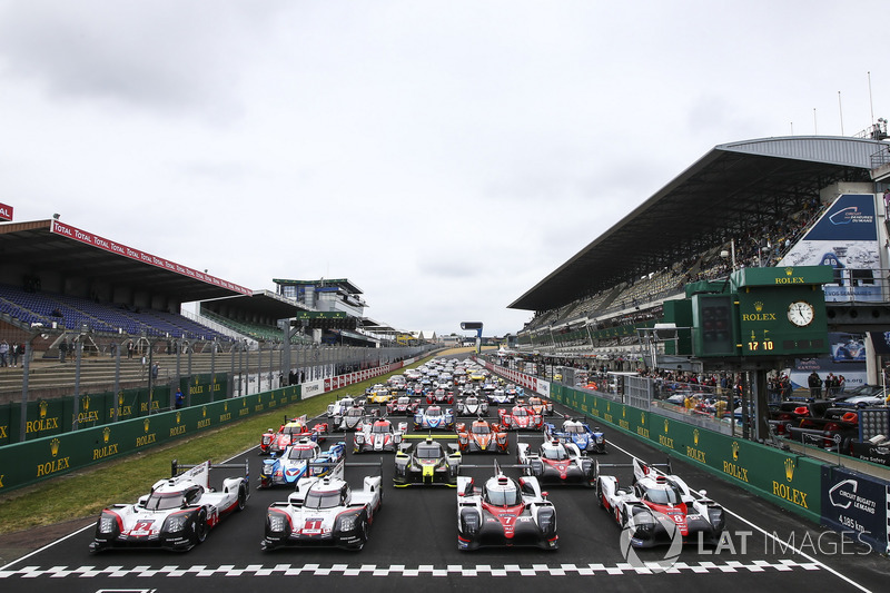 The cars entered for the 2017 Le Mans 24 Hours