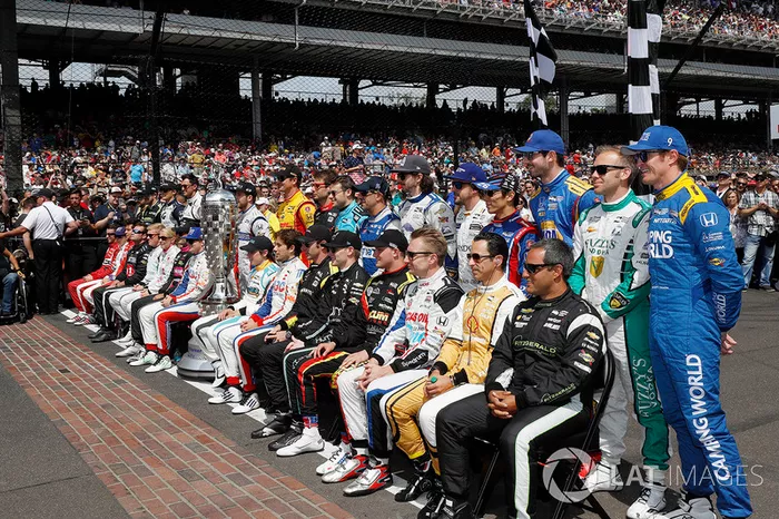 Foto de grupo de Indy 500