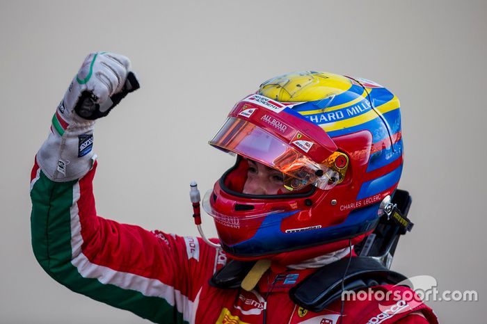 Ganador de la carrera Charles Leclerc, PREMA Powerteam