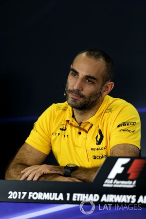 Cyril Abiteboul, Renault Sport F1 Managing Director in the Press Conference