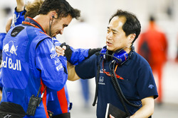 Toyoharu Tanabe, F1 Teknik Direktör, Honda, Toro Rosso ekibi ile dördüncü sırayı kutluyor