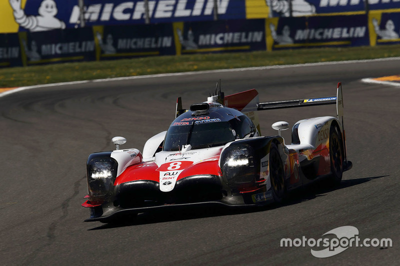 #8 Toyota Gazoo Racing Toyota TS050: Sébastien Buemi, Kazuki Nakajima, Fernando Alonso