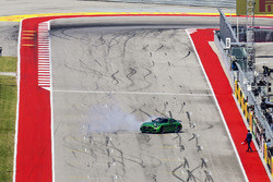 Usain Bolt avec Lewis Hamilton, Mercedes AMG F1
