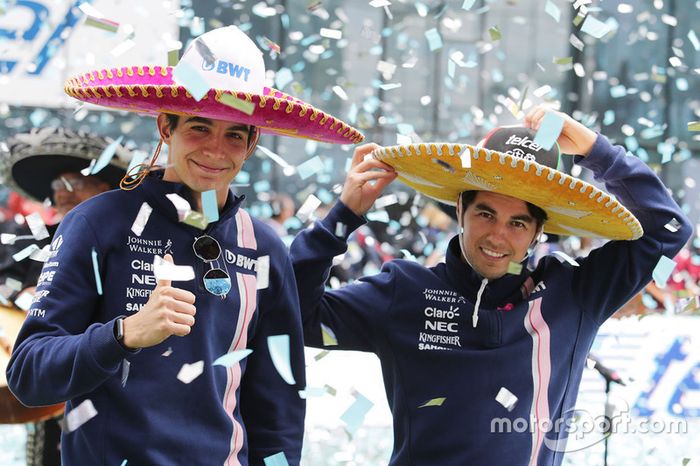 Sergio Pérez, Sahara Force India F1, Esteban Ocon, Sahara Force India F1