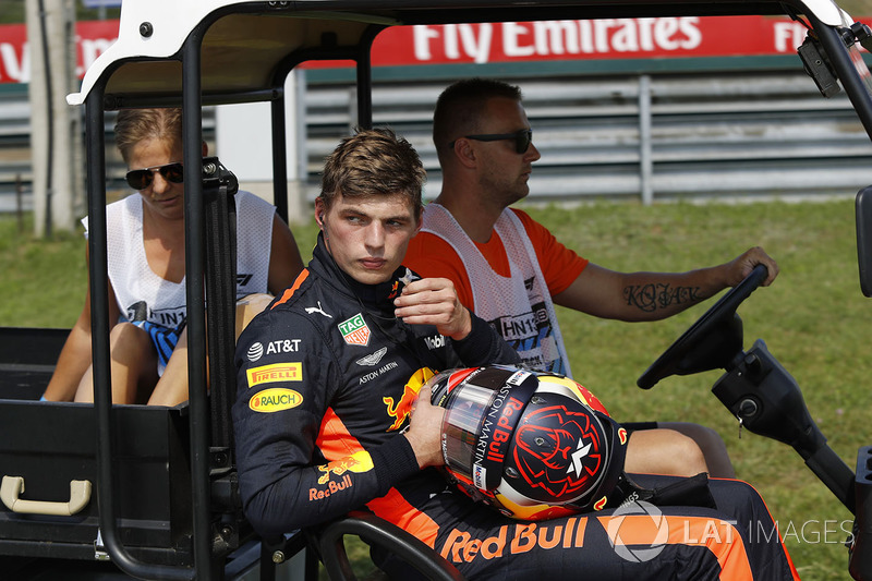 Макс Ферстаппен, Red Bull Racing, зійшов з гонки