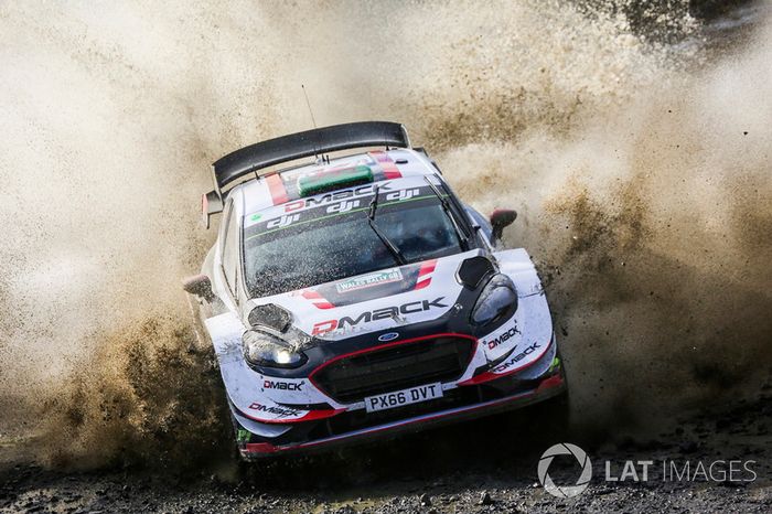 Elfyn Evans, Daniel Barritt, Ford Fiesta WRC, M-Sport