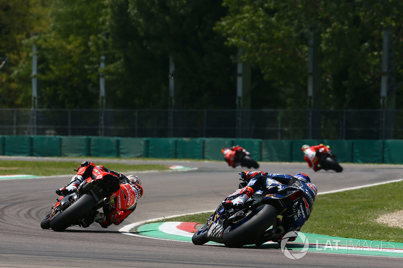 Chaz Davies, Aruba.it Racing-Ducati SBK Team, Michael van der Mark, Pata Yamaha
