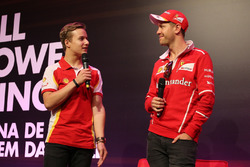 Gianluca Petecof e Sebastian Vettel