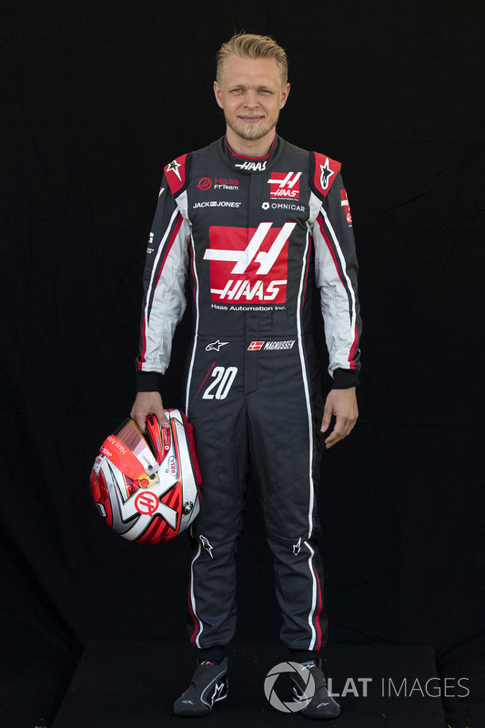 Kevin Magnussen, Haas F1 Romain Grosjean, Haas F1