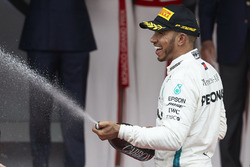 Podyum: Lewis Hamilton, Mercedes AMG F1