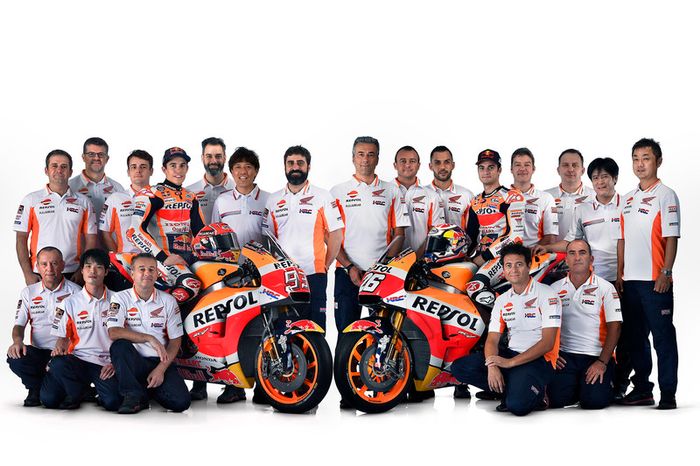 Dani Pedrosa and Marc Marquez, Repsol Honda Team