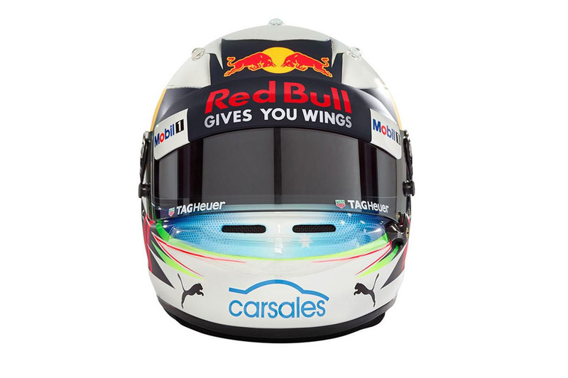 Helm von Daniel Ricciardo, Red Bull Racing