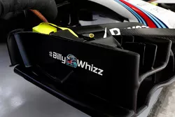 Williams FW40 met #BillyWhizz logo