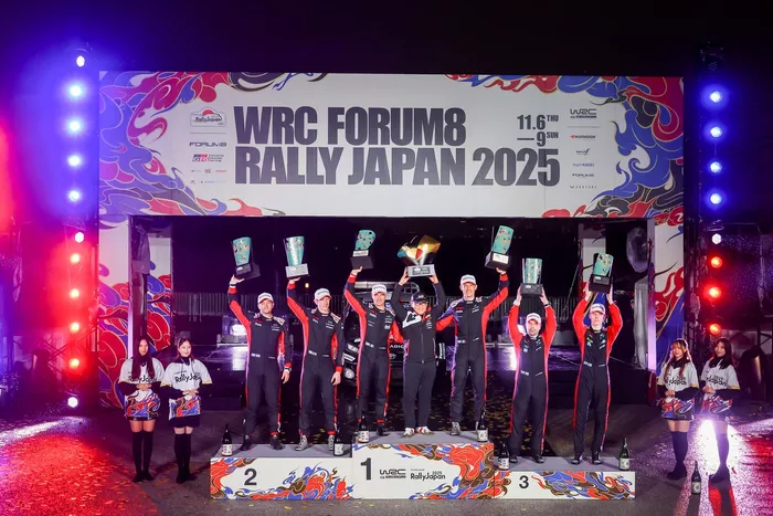 Elfyn Evans, Scott Martin, Toyota Gazoo Racing WRT Toyota GR Yaris Rally1, Sébastien Ogier, Vincent Landais, Toyota Gazoo Racing WRT Toyota GR Yaris Rally1, Sami Pajari, Marko Salminen, Toyota Gazoo Racing WRT Toyota GR Yaris Rally1