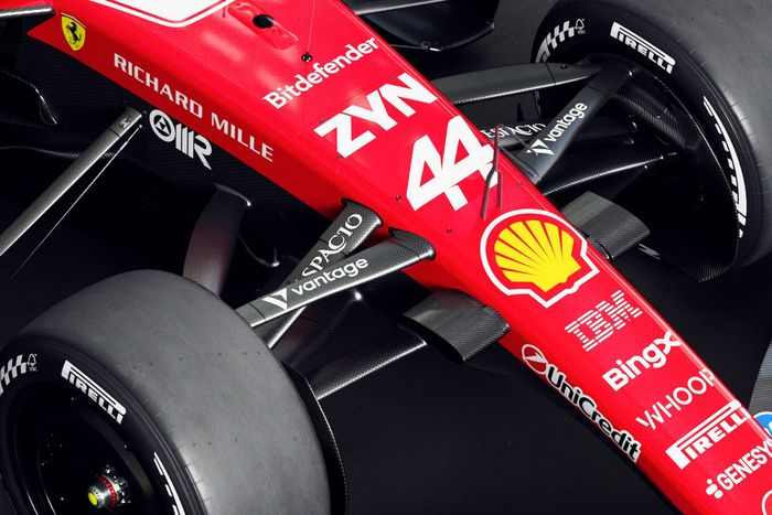 Detalle Ferrari SF-26