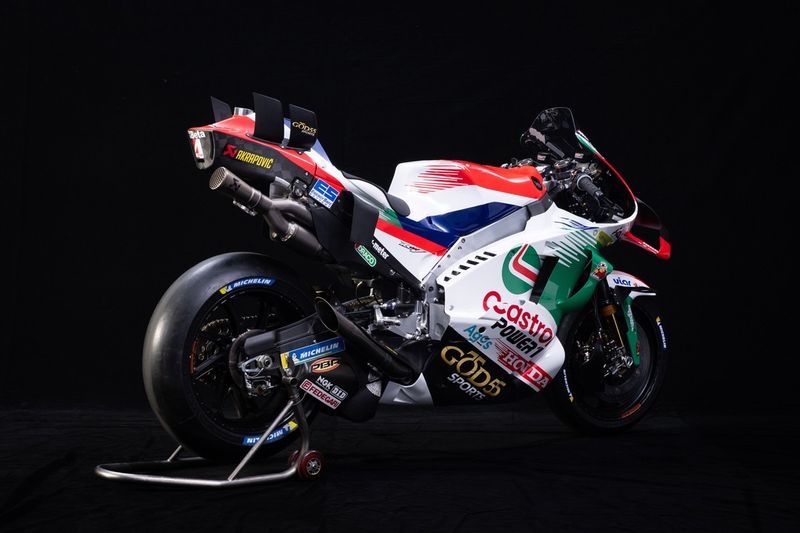 La moto de Johann Zarco, Team LCR Honda