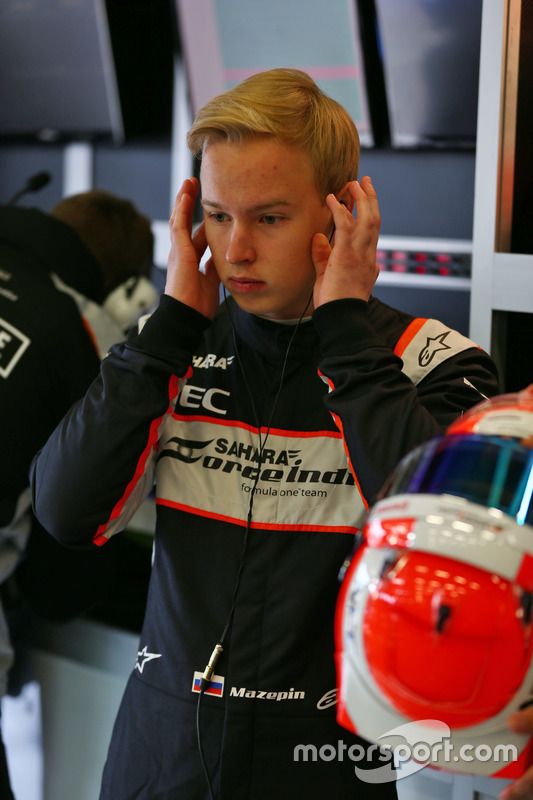 Nikita Mazepin, piloto de desarrollo del Sahara Force India F1 Team