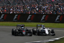 Фернандо Алонсо, McLaren Honda F1 Team MP4-3, Валттері Боттас, Williams Martini Racing FW38