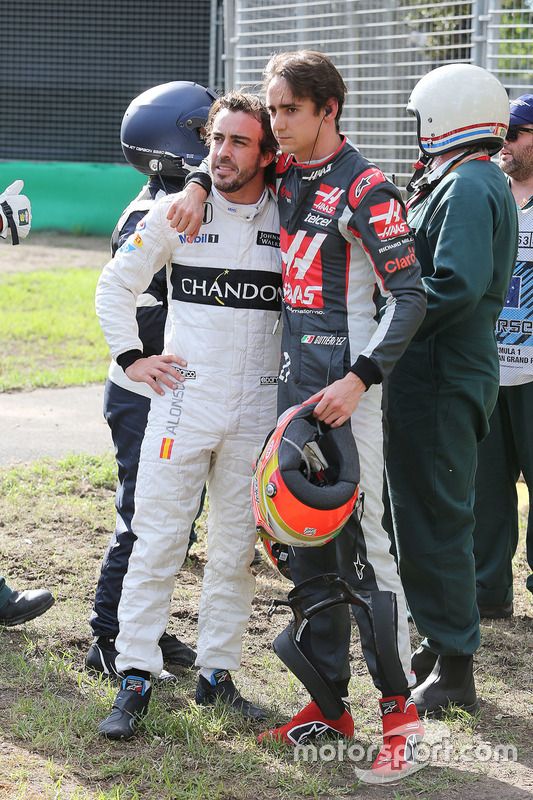 Fernando Alonso e Esteban Gutierrez