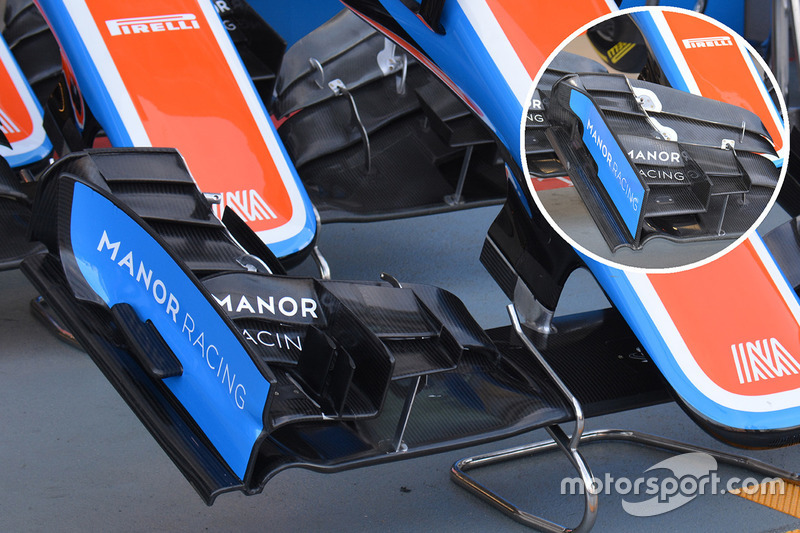 L'aileron avant à Singapour