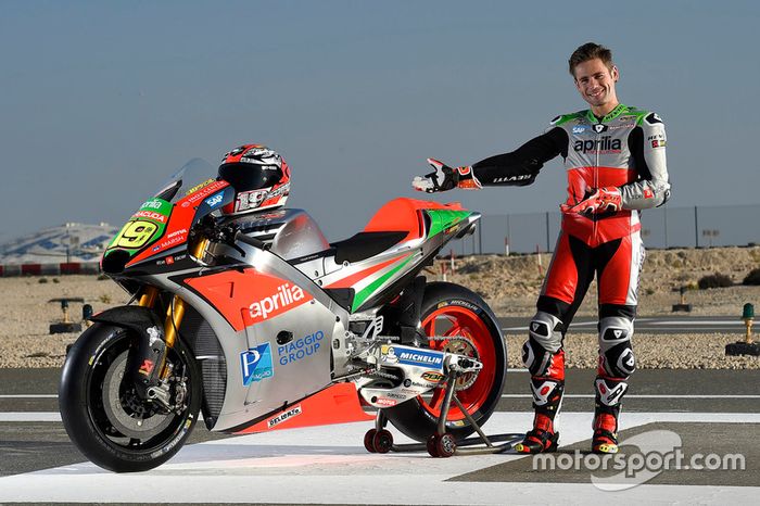 Alvaro Bautista con la Aprilia RS-GP 2016, Team Gresini