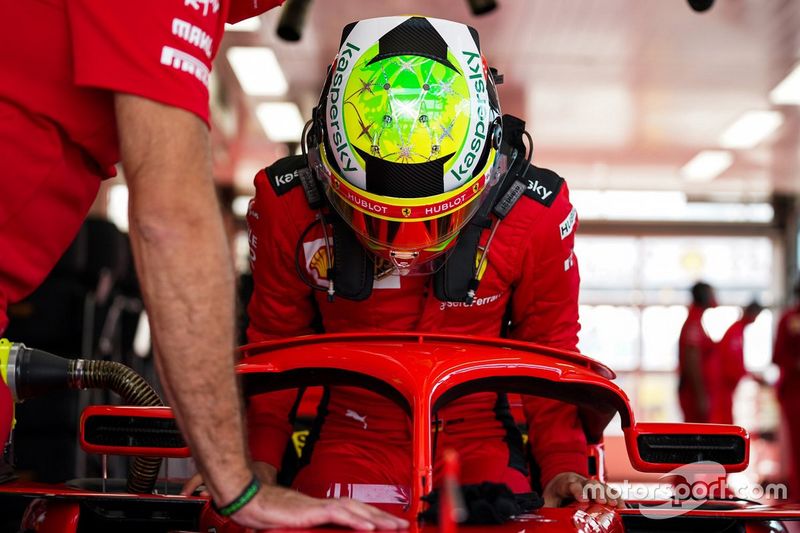 Mick Schumacher, Ferrari SF71H