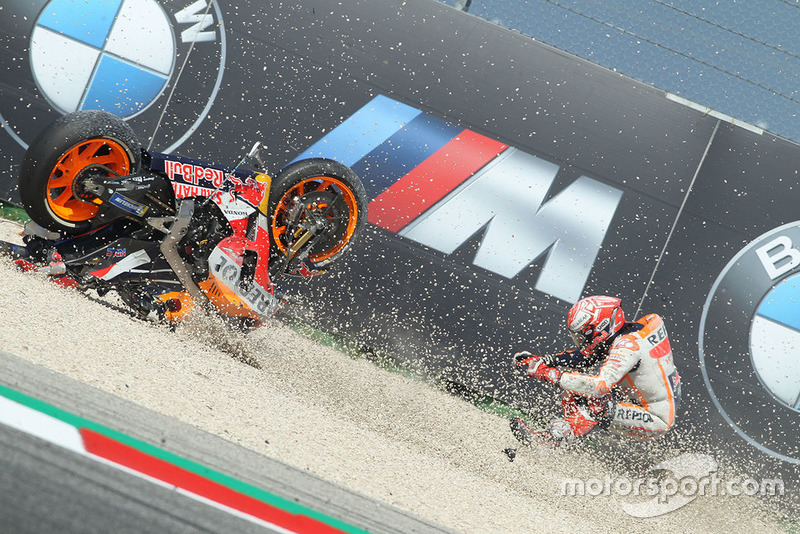 Caída de Marc Márquez, Repsol Honda Team