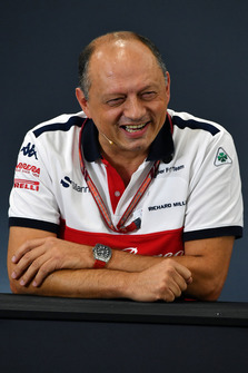 Frederic Vasseur, Sauber, directeur de Sauber, lors de la conférence de presse