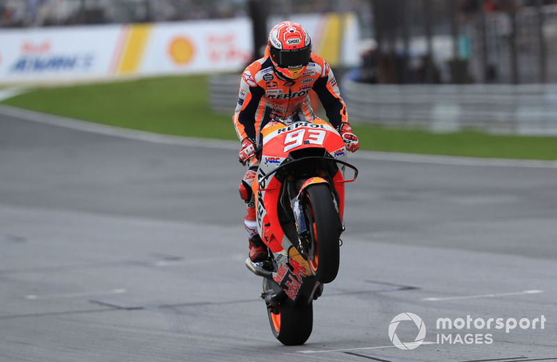 Il Vincitore della gara Marc Marquez, Repsol Honda Team