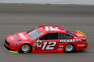 Ryan Blaney, Team Penske, Ford Fusion Menards/Wrangler Riggs Workwear