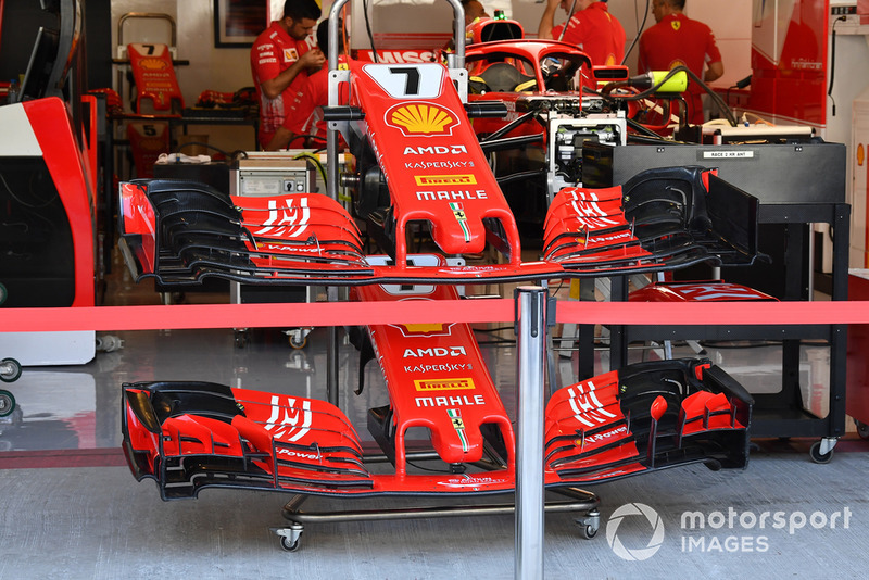 Ferrari SF71H voorvleugels