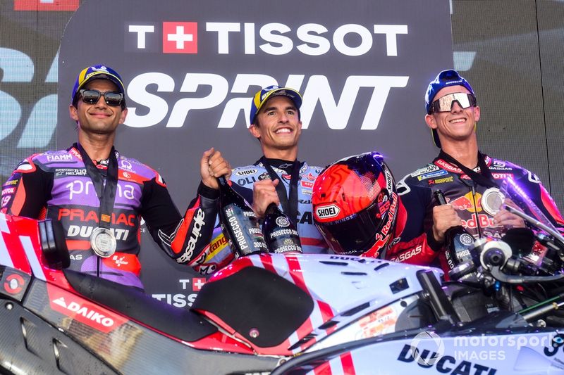 Jorge Martin, Pramac Racing, Marc Marquez, Gresini Racing, Pedro Acosta, Red Bull GASGAS Tech3