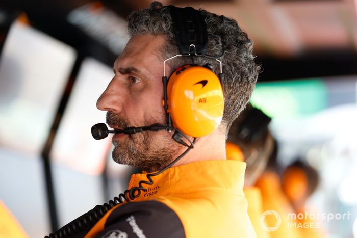 Andrea Stella, Director del equipo McLaren F1 Team