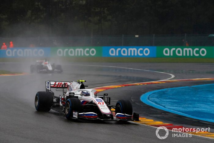 Mick Schumacher, Haas VF-21, Nikita Mazepin, Haas VF-21