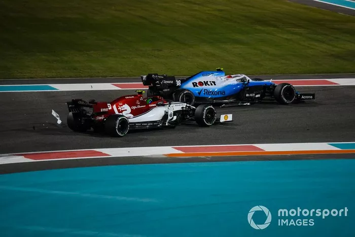 Robert Kubica, Williams FW42, Antonio Giovinazzi, Alfa Romeo Racing C38
